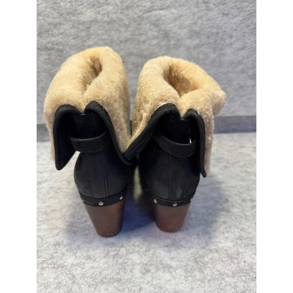 Australian UGG Black Hi Clog Woman's size 9 winter